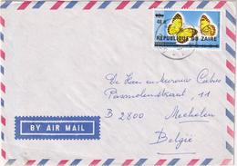 Zaire Air Mail - Envelope 1977 - Andere & Zonder Classificatie