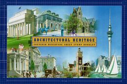 New Zealand - 2002 - Architectural Heritage - Mint Prestige Stamp Booklet - Carnets