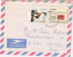 Zaire Air Mail - Envelope 1983 - Andere & Zonder Classificatie