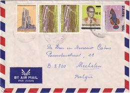Zaire Air Mail - Envelope - Andere & Zonder Classificatie