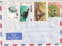 Zaire Air Mail - Envelope 1988 - Altri & Non Classificati