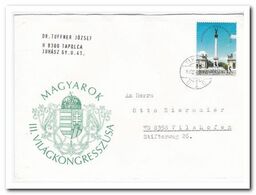 1992, Letter From Tapolca To Vilshofen Germany - Storia Postale