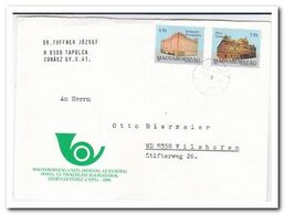 1991, Letter From Tapolca To Vilshofen Germany - Lettres & Documents