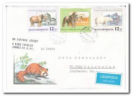 1991, 2 Letters From Tapolca To Vilshofen Germany - Cartas & Documentos