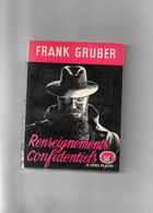 Frank Gruber. Renseignements Confidentiels. - Livre Plastic - La Tour De Londres