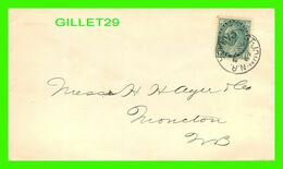 CANADA - ENTIERS POSTAUX 1899 - FROM ST JOHN, NB - VICTORIA STAMP ONE CENT -- - Andere & Zonder Classificatie