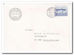 1991, Letter From Budapest To Vilshofen Germany - Storia Postale