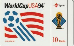 ESTADOS UNIDOS. FOOTBALL. World Cup Logo USA94. 11-93. 1000 Ex. US-Sprint-US-94 01 B. (179) - Sprint