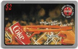 USA - Sprint - Coca Cola Score Board '95 - SBI-446 - Coca Cola Adv. #5, Remote Mem. 2$, 12.1995, 7.100ex, Mint - Sprint