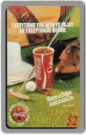 USA - Sprint - Coca Cola Score Board '95 - SBI-443 - Coca Cola Adv. #2, Remote Mem. 2$, 12.1995, 7.100ex, Mint - Sprint