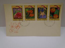 Cuba,Primer Dia, Flora Y Fauna De Cuba, Sin Circular En Excelente Condiciones. - Postage Due