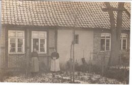 HAKENSTEDT Gem Erxleben Sachsen Anhalt Original Private Fotokarte Gelaufen 1.3.1914 3 Mäderlhaus - Haldensleben