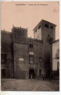 REF 513 : CPA Espagne Spain Caceres Casa De Los Golfines - Cáceres