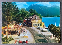 Tegernsee Motiv Am Schlosscafe/ Oldtimer Autos - Miesbach