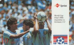 ESTADOS UNIDOS. FOOTBALL. World Cup Final 1986 - ARGENTINA. 04-94. US-Sprint-US-94 08. (210) - Sprint