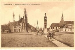 Grobbendonck / Grobbendonk : Merkwaardig Zicht Op De Gemeenteplaats 1939 - Grobbendonk