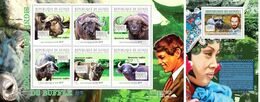 Guinea 2010, Year Of The Ox, 6val In BF+BF - Astrologie