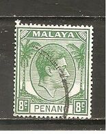 Malasia - Penang. Nº Yvert  8A (usado) (o) - Penang