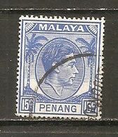 Malasia - Penang. Nº Yvert  10 (usado) (o) - Penang