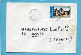 Marcophilie-lettre Comore-pour Françe -cad MORONI-1974--stamps N°82 Foumboni - Storia Postale