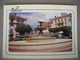 2138  Carte Postale BELLEY   Fontaine PLACE Des TERREAUX Voiture  Ancienne  Estafette Renault  01 Ain - Belley