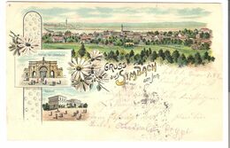 Gruss Aus Simbach Am Inn - 3 Ansichten  V. 1903 (4410) - Simbach