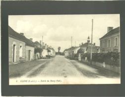 37 Cléré Entrée Du Bourg Sud , Pas D'éditeur N°4 - Cléré-les-Pins