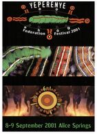 (K 28) Australia (Avant Card) Federation Festival 2001 (aboriginal Children) - Aborigines