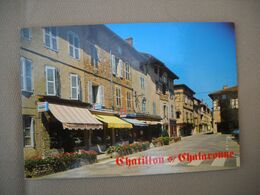 2261  Carte Postale   CHÂTILLON Sur CHALARONNE  Ville Fleurie    01 Ain  Boulangerie  Patisserie - Châtillon-sur-Chalaronne