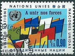 United Nations (Genova) 1970 - Mi 13 - YT 10 ( Flags Of UNO ) - Used Stamps