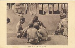 CPA- 17319-Zambèze ( Zambie) - Enfants Au Jeu (carte Des Missions De Paris)-Envoi Gratuit - Sambia