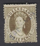1862 Queensland Victoria Pence - Used Stamps