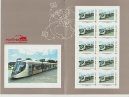 Le Havre 2012 Timbramoi Inauguration Du Tramway Collector 10 Timbres LP 50gr Neuf Avec Pli Central - Personalized Stamps (MonTimbraMoi)