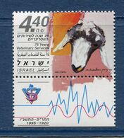 Israël - YT N° 1293 - Neuf Sans Charnière - 1995 - Nuevos (con Tab)