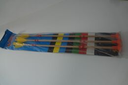 Vintage Archery Free Flight Arrows : Olympic Arrows By Arco Falc - Made In Italy - Original -1980'S - Decorative Weapons