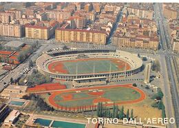 01753 "TORINO - STADIO COMUNALE DALL'AEREO"  SACAT 385. CART NON SPED - Stadi & Strutture Sportive