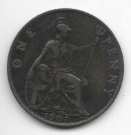 Great Britain 1 Penny 1901  Km 790  Vf - D. 1 Penny