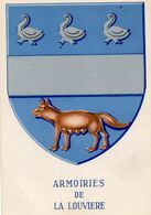 Armoiries De La Louvière,carte Postale. - La Louvière