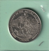 ISLE OF MAN 1989 Bicentenary Of The Mutiny On The Bounty Crown: Single Coin UNCIRCULATED - Isla Man