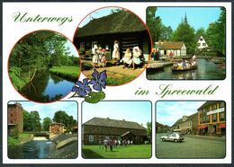 D9606 - TOP Spreewald Lübbenau Burg Lübben Schlepzig - Bild Und Heimat Reichenbach Qualitätskarte - Luebben (Spreewald)