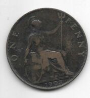 Great Britain 1 Penny 1903  Km 794.2   Fr+ - D. 1 Penny