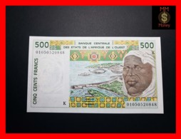 WEST AFRICAN STATES WAS  "K  Senegal"   500 Francs   2001 P. 710 K   UNC - Westafrikanischer Staaten