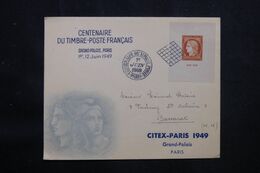 FRANCE - Enveloppe FDC En 1949 - Citex - L 69495 - ....-1949