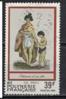 POLYNESIE        N°  YVERT :  218     ( 3 )     OBLITERE       ( OB 8 / 42 ) - Used Stamps
