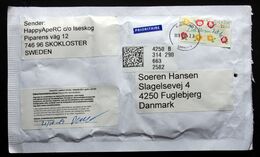 Sweden Letter To Denmark Minr.3273 ( Lot 3113 ) - Cartas & Documentos