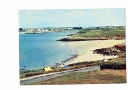 Cpm - 29 - Kersaint - La Côte Plage Te Vue Sur Portsall - 1969 - Cim A CI 20 - Camping Tente - Kersaint-Plabennec