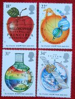 Science Fruit ISAAC NEWTON (Mi 1101-1104) 1987 POSTFRIS MNH ** ENGLAND GRANDE-BRETAGNE GB GREAT BRITAIN - Unused Stamps
