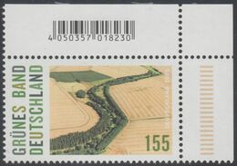 !a! GERMANY 2020 Mi. 3529 MNH SINGLE From Upper Right Corner - Conservation Project "Green Belt Germany" - Unused Stamps