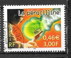 France! N°3422  O  La Pénicilline - Used Stamps