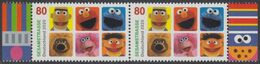 !a! GERMANY 2020 Mi. 3530 MNH Horiz.PAIR W/ Right & Left Margins (a) - TV-series "Sesame Street" - Unused Stamps